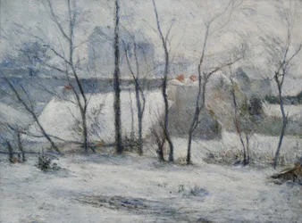 Jardim sob a neve, 1879